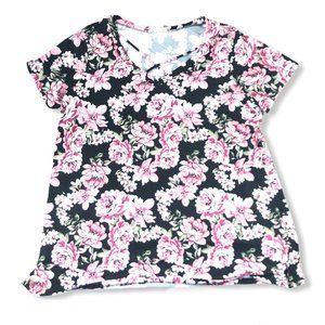 Floral print top 2xl